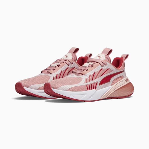 Zapatos para correr X-Cell Action para mujer, Future Pink-Frosty Pink-Astro Red, extralarge