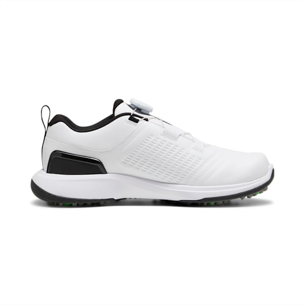 メンズ ゴルフ グリップフュージョン フレックス ディスク スパイク シューズ, PUMA White-PUMA Black, extralarge-JPN