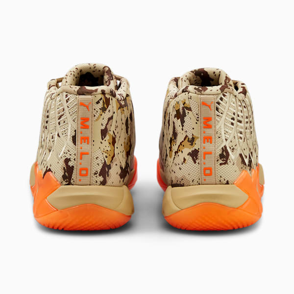MB.01 Digital Camo Basketball Shoes, Pale Khaki-Ultra Orange, extralarge-GBR
