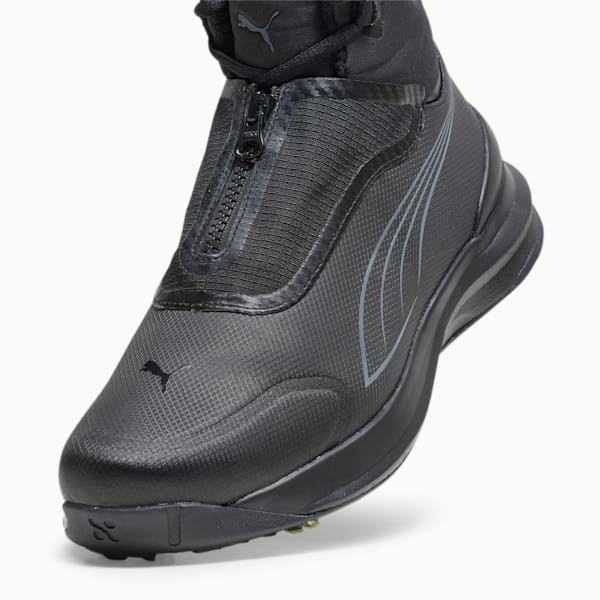 メンズ ゴルフ プーマ ドライ ブーツ スパイク シューズ, PUMA Black-Cool Dark Gray, extralarge-JPN