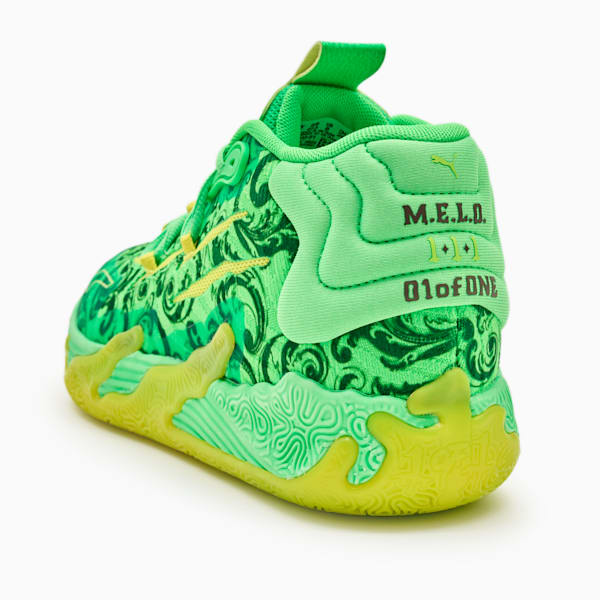 PUMA x LAFRANCÉ MB.03 Basketball Shoes, Fluro Green Pes-PUMA Green-Fluro Yellow Pes, extralarge-GBR