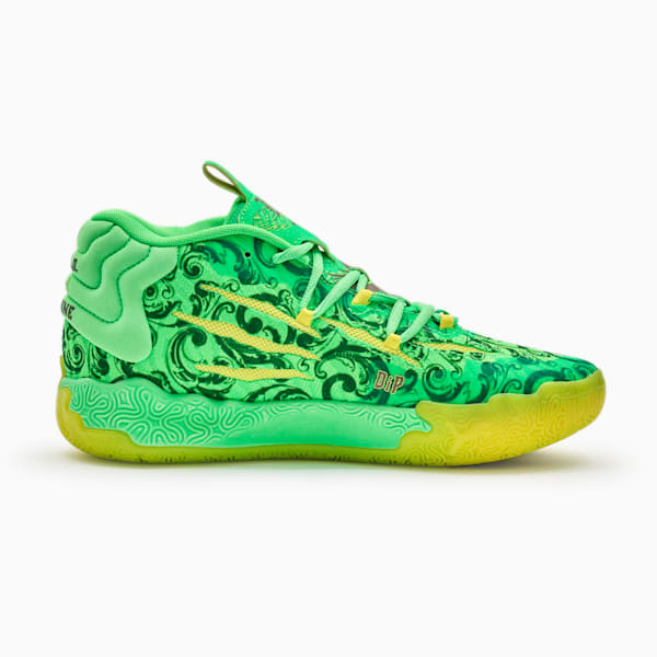 PUMA x LAFRANCE MB.03 Unisex Basketball Shoes, Fluro Green Pes-PUMA Green-Fluro Yellow Pes, extralarge-AUS