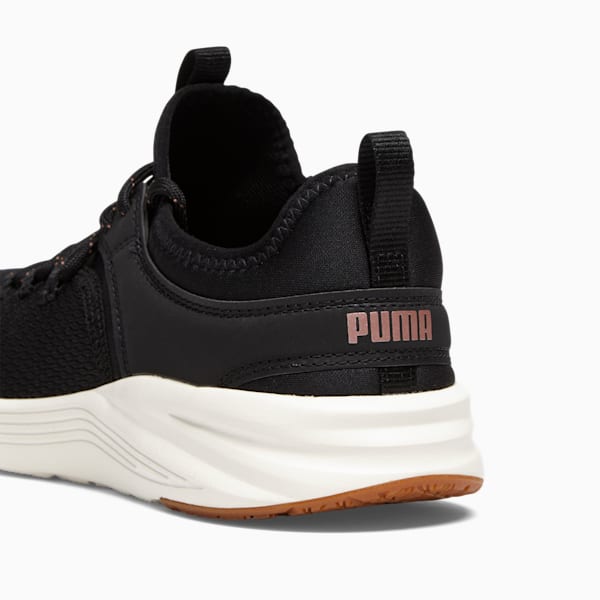 Tenis para mujer Fuse 2, PUMA Black-Warm White-Rose Gold-Gum, extralarge