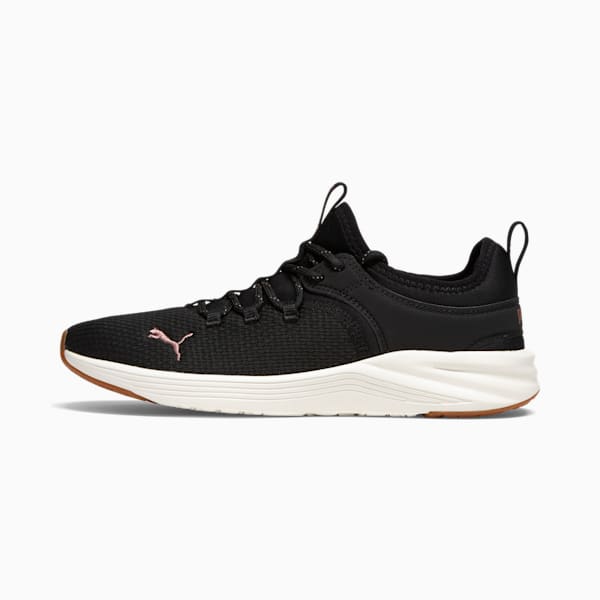 Tenis para mujer Fuse 2, PUMA Black-Warm White-Rose Gold-Gum, extralarge