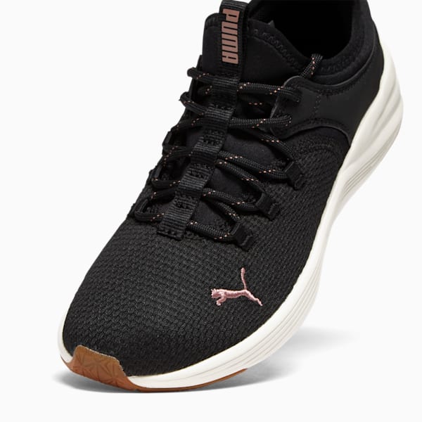 Tenis para mujer Fuse 2, PUMA Black-Warm White-Rose Gold-Gum, extralarge