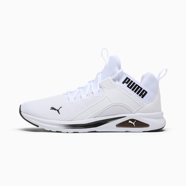 Tenis Enzo 2 Revamp para hombre, PUMA White-PUMA Black, extralarge