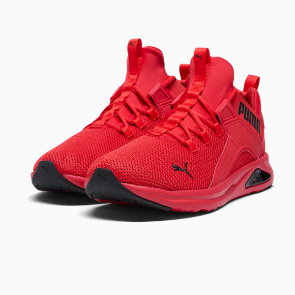 Enzo 2 Revamp Men's Running Shoes, For All Time Red-PUMA Black, extralarge