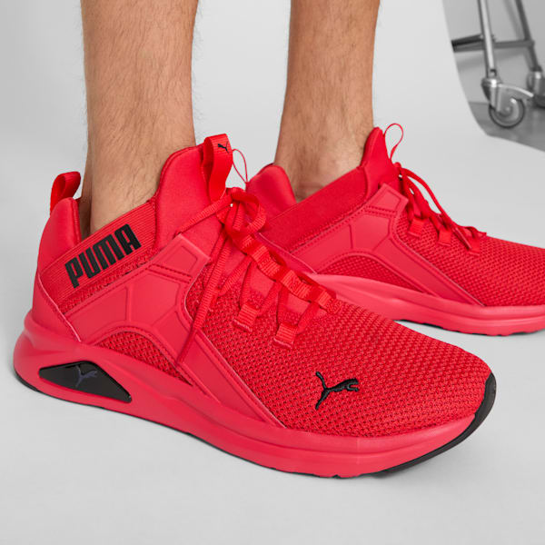 Enzo 2 Revamp Men's Running Shoes, For All Time Red-PUMA Black, extralarge