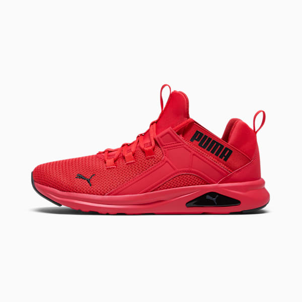 Enzo 2 Revamp Men's Running Shoes, For All Time Red-PUMA Black, extralarge