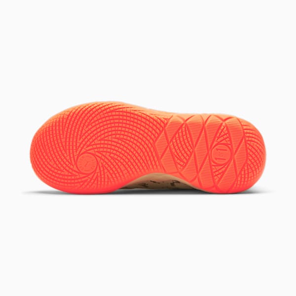 Zapatos PUMA x LAMELO BALL MB.01 Digital Camo para niños grandes, Pale Khaki-Ultra Orange