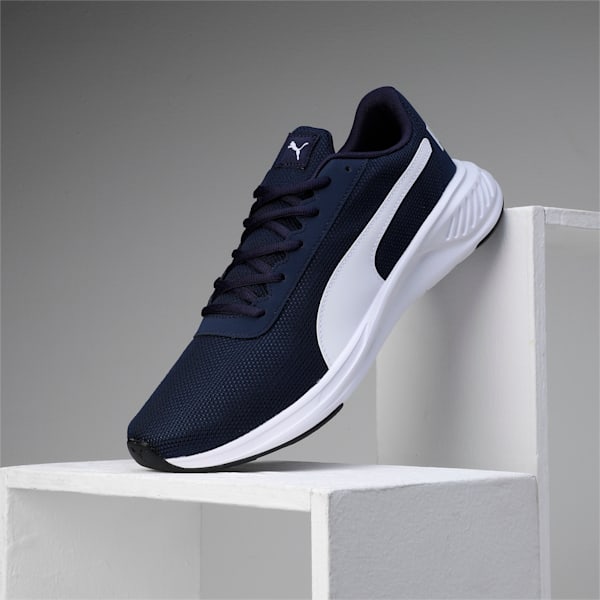 Night Runner V2 Running Shoes, PUMA Navy-PUMA White, extralarge-IND