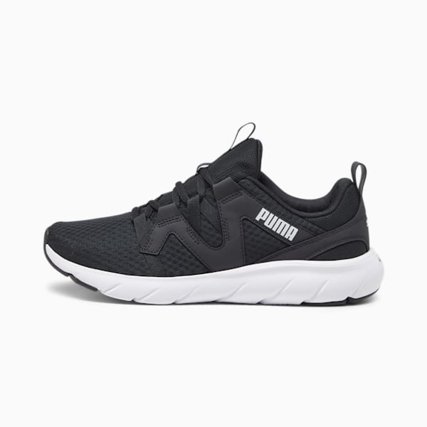 SOFTRIDE Flex Vital Unisex Running Sneakers, PUMA Black-PUMA White, extralarge-IDN