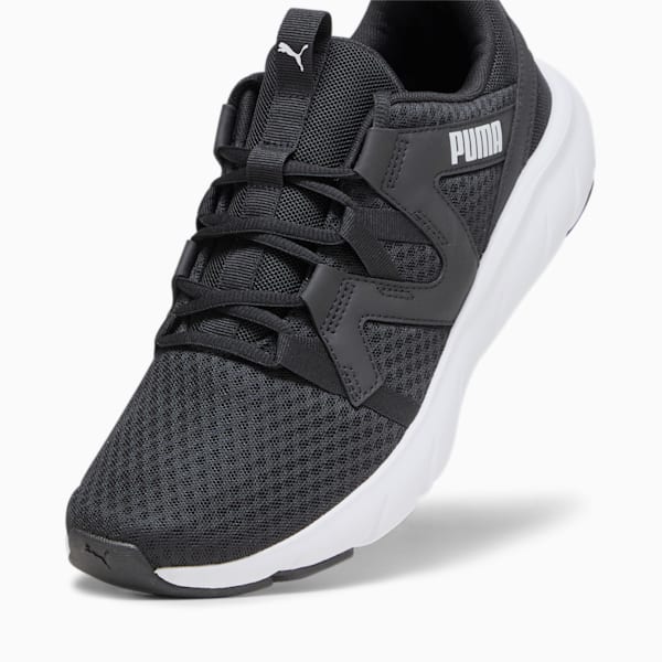 SOFTRIDE Flex Vital Unisex Running Sneakers, PUMA Black-PUMA White, extralarge-IDN