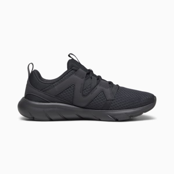 ユニセックス ソフトライド フレックス バイタル ワイド ランニングシューズ, PUMA Black-Cast Iron, extralarge-JPN