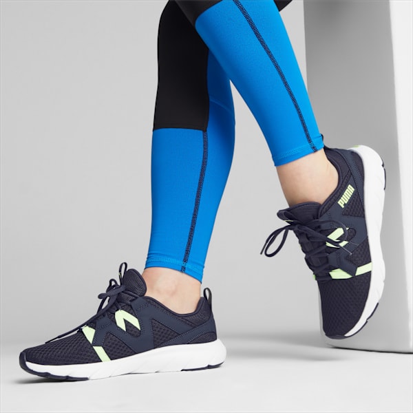 SOFTRIDE Flex Vital Running Sneakers, Parisian Night-Fast Yellow, extralarge-IND