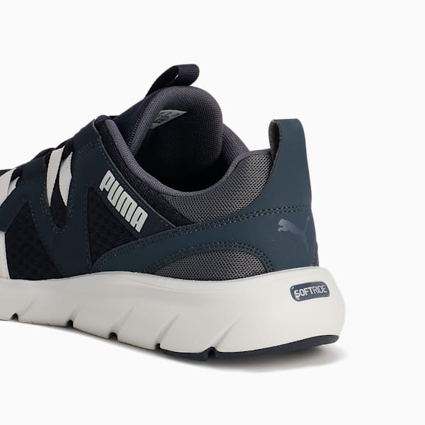 ユニセックス ソフトライド フレックス バイタル ワイド ランニングシューズ, New Navy-Strong Gray, extralarge-JPN