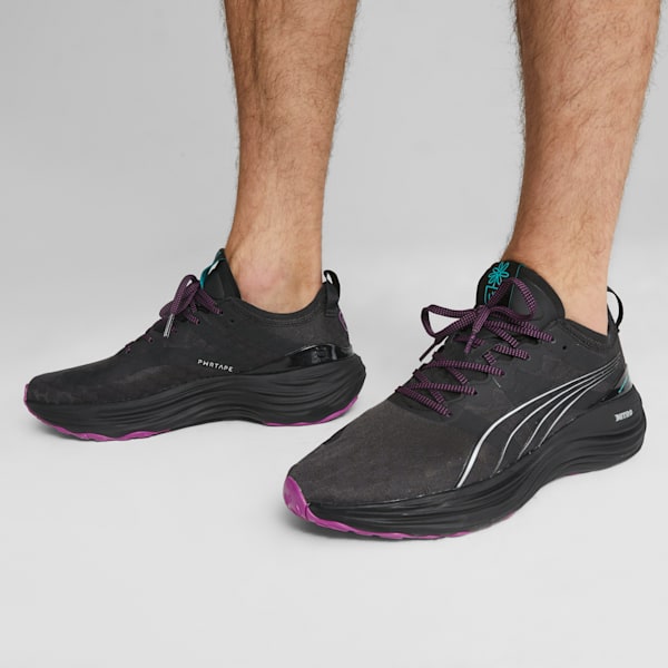 メンズ  PUMA x CIELE フォーエバーラン ニトロ ランニングシューズ, PUMA Black, extralarge-JPN