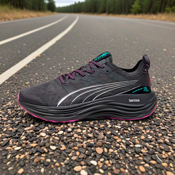 PUMA x CIELE ForeverRun NITRO™ Women's Running Shoes, PUMA Black, extralarge-IND