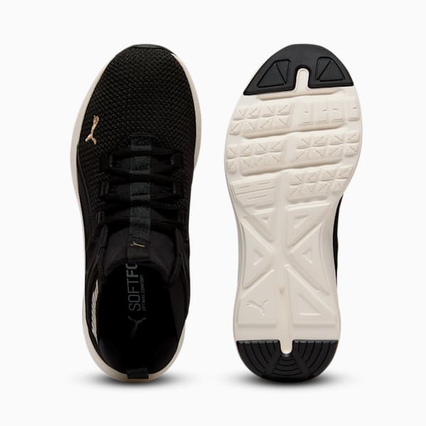 Enzo 2 Revamp Women's Running Shoes, PUMA Black-PUMA Gold, extralarge