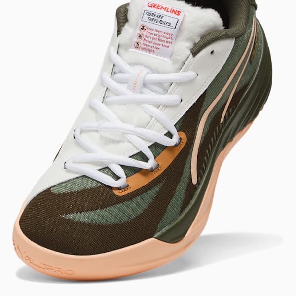 Tenis de básquetbol PUMA x GREMLINS All Pro NITRO, PUMA White, extralarge