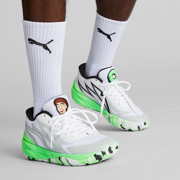 lamelo ball shoes white