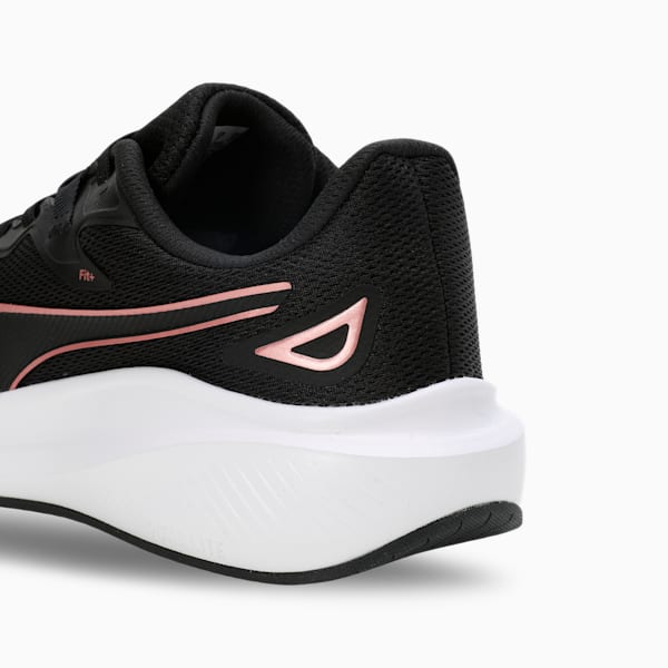 Skyrocket Lite Running Shoes, PUMA Black-PUMA White-Rose Gold, extralarge-IND