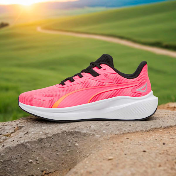 Skyrocket Lite Running Shoes, Sunset Glow-PUMA Black, extralarge-IND