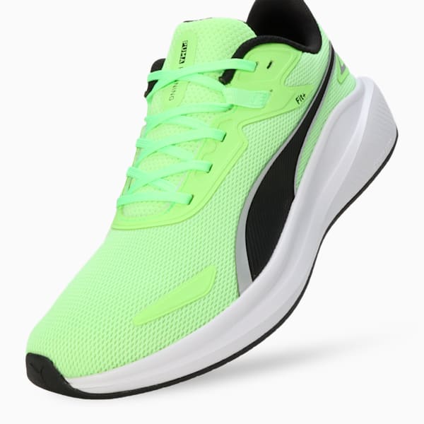 Skyrocket Lite Running Shoes, Fizzy Apple-PUMA Black, extralarge-IND