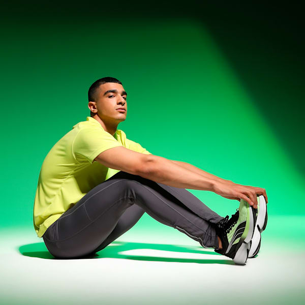 Conduct Pro Running Shoes, Fizzy Apple-PUMA Black-PUMA Silver-PUMA White, extralarge-IND