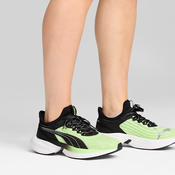 Conduct Pro Running Shoes, Fizzy Apple-PUMA Black-PUMA Silver-PUMA White, extralarge-IND
