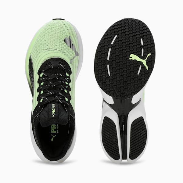 Conduct Pro Running Shoes, Fizzy Apple-PUMA Black-PUMA Silver-PUMA White, extralarge-IND
