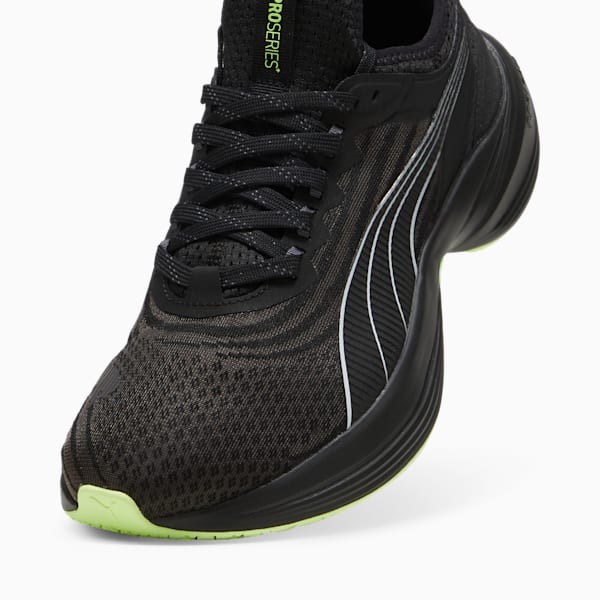 Conduct Pro Running Shoes, PUMA Black-Fizzy Apple-PUMA Silver, extralarge-IND