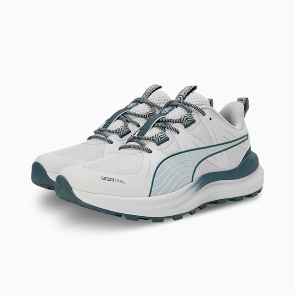 Reflect Lite Trail Running Shoes, Glacial Gray-Gray Skies, extralarge-IND