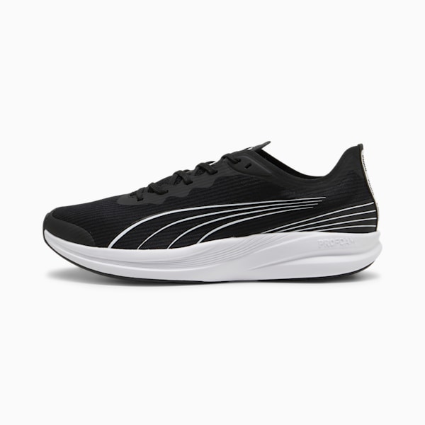 ユニセックス リディーム プロ レーサー ランニングシューズ, PUMA Black-PUMA White, extralarge-JPN