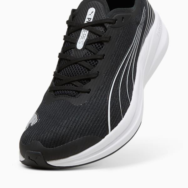 ユニセックス リディーム プロ レーサー ランニングシューズ, PUMA Black-PUMA White, extralarge-JPN