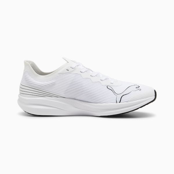 ユニセックス リディーム プロ レーサー ランニングシューズ, PUMA White-PUMA Black, extralarge-JPN