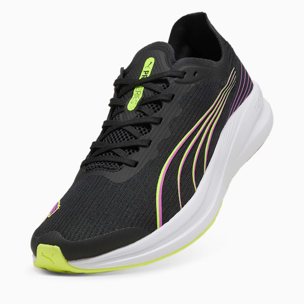 ユニセックス リディーム プロ レーサー ランニングシューズ, PUMA Black-Yellow Alert-Pure Magenta, extralarge-JPN