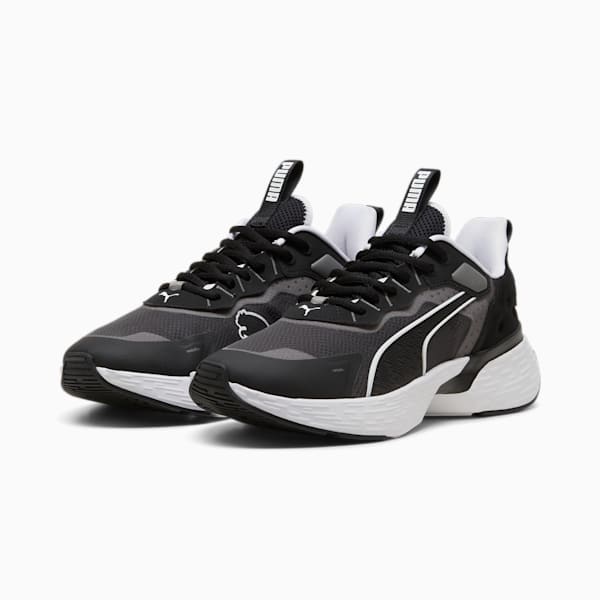 Softride Sway Unisex Running Shoes, PUMA Black-Cool Dark Gray, extralarge-AUS