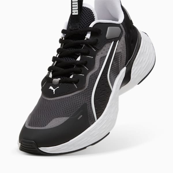 Softride Sway Unisex Running Shoes, PUMA Black-Cool Dark Gray, extralarge-AUS