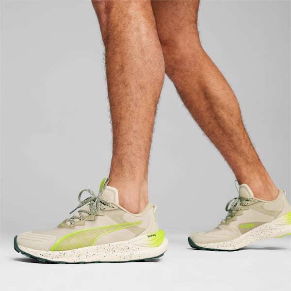 Electrify NITRO™ 3 Men's Trail Running Shoes, Putty-Sugared Almond-Lime Pow, extralarge-IND