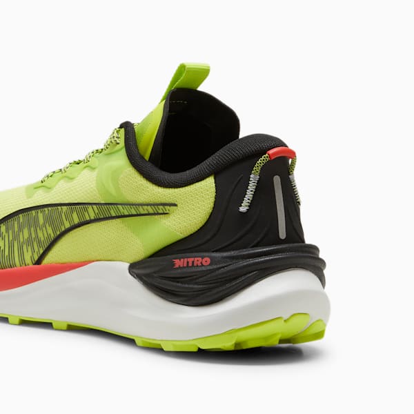 Tenis de trail running para hombre Electrify NITRO™, Lime Pow-PUMA Black-Active Red, extralarge