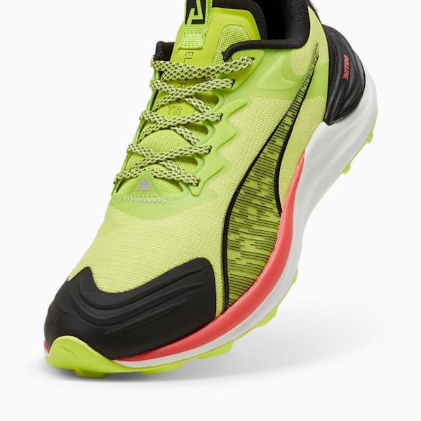 Tenis de trail running para hombre Electrify NITRO™, Lime Pow-PUMA Black-Active Red, extralarge