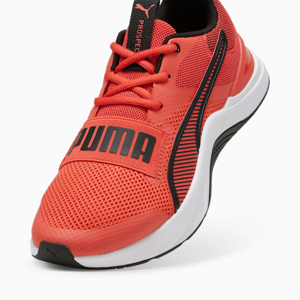 Tenis de entrenamiento Prospect, Active Red-PUMA Black-PUMA White, extralarge