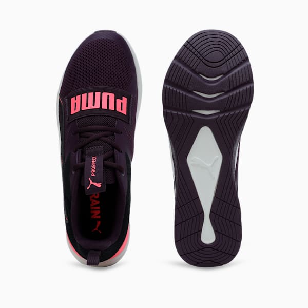 Prospect Training Shoes, Midnight Plum-Sunset Glow, extralarge-IND