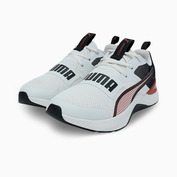 Prospect Training Shoes, Vapor Gray-Mars Red, extralarge-IND