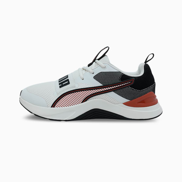 Prospect Training Shoes, Vapor Gray-Mars Red, extralarge-IND