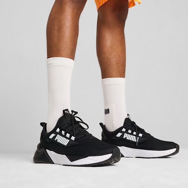 Tenis Retaliate 3, PUMA Black-PUMA White, extralarge