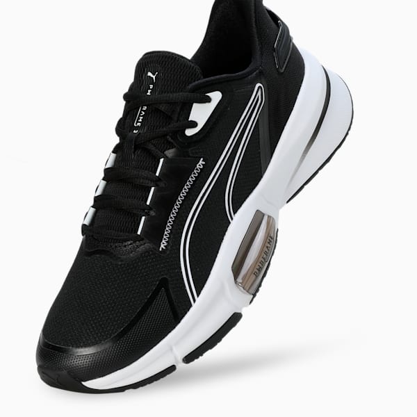 PWRFrame TR 3 Men's Training Shoes, PUMA Black-PUMA White-Strong Gray, extralarge-IND