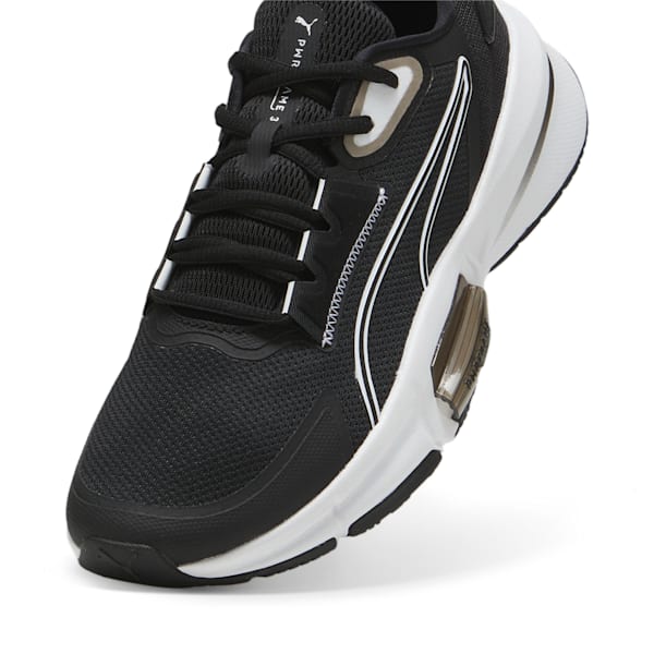 メンズ パワーフレーム トレーニング シューズ 3, PUMA Black-PUMA White-Strong Gray, extralarge-JPN