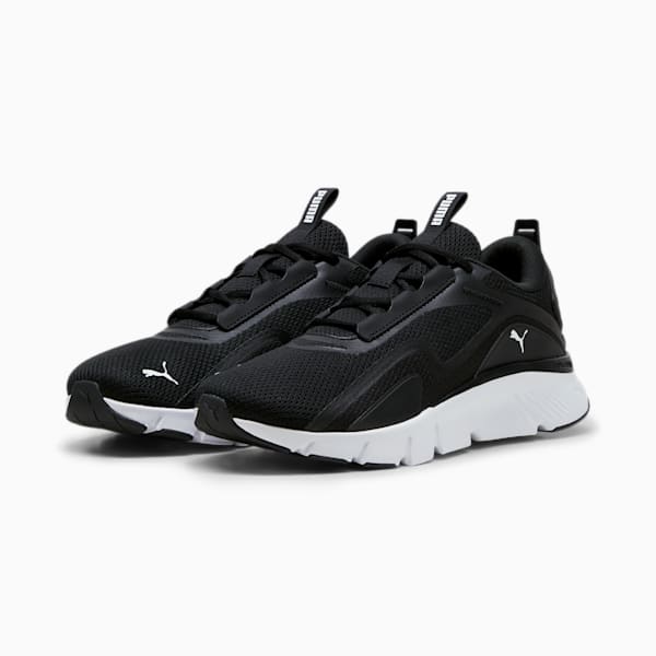 FlexFocus Lite Unisex Running Shoes, PUMA Black-PUMA Black-PUMA White, extralarge-IND